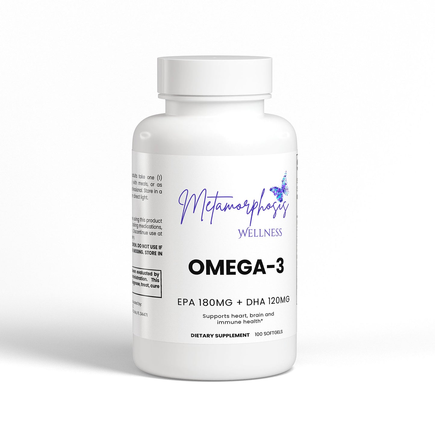 Omega-3 EPA 180mg + DHA 120mg
