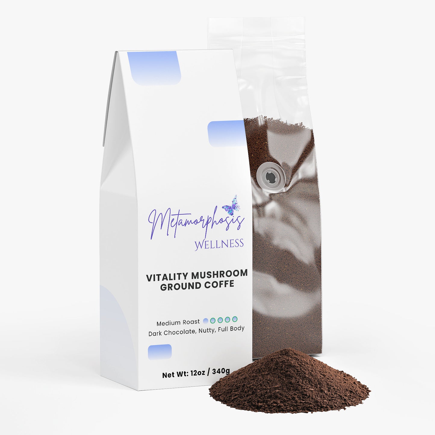 Vitality Mushroom Coffee (Medium Roast)