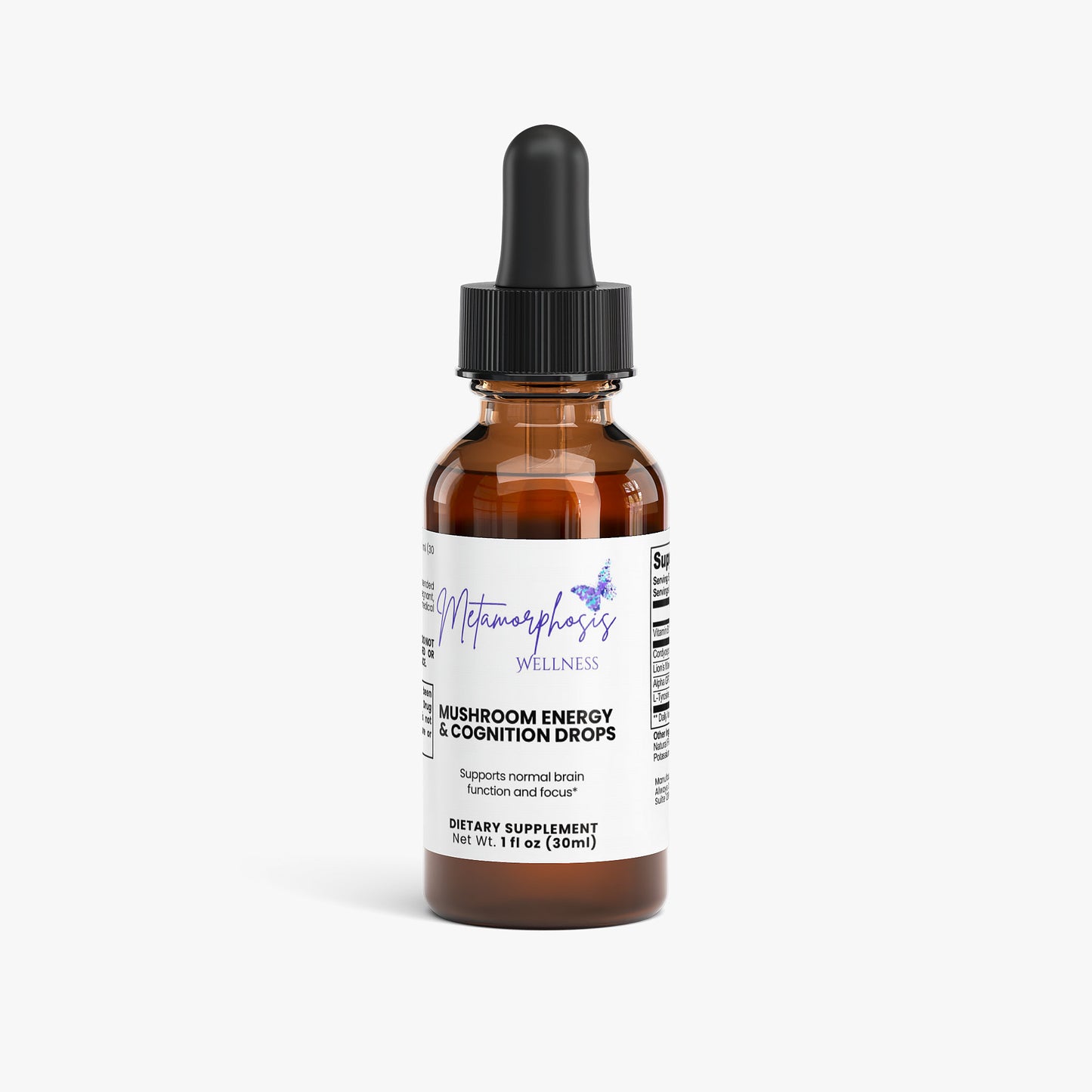 Mushroom Energy & Cognition Drops