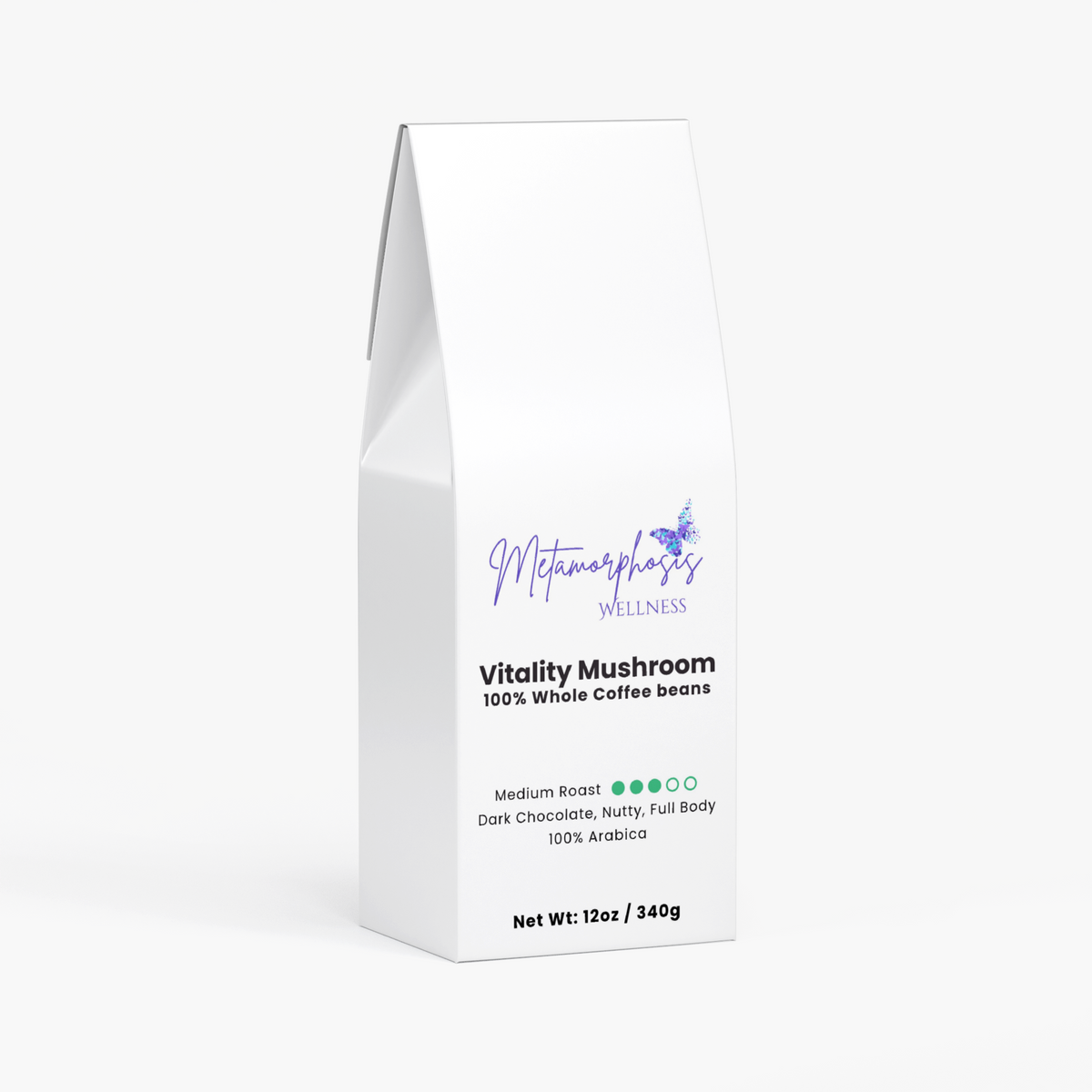 Vitality Mushroom Coffee (Medium Roast)